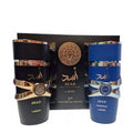 Kit Asad Lattafa 100ml (Asad Parfum + Zanzibar)